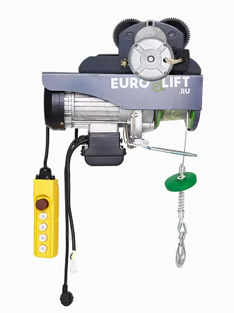 Лебедка электрическая передвижная KX 1000 г/п 500/1000 кг, в/п 18/9 м