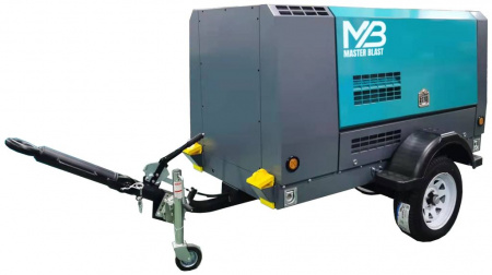 Master Blast MB-750D-12 винтовой дизельный компрессор