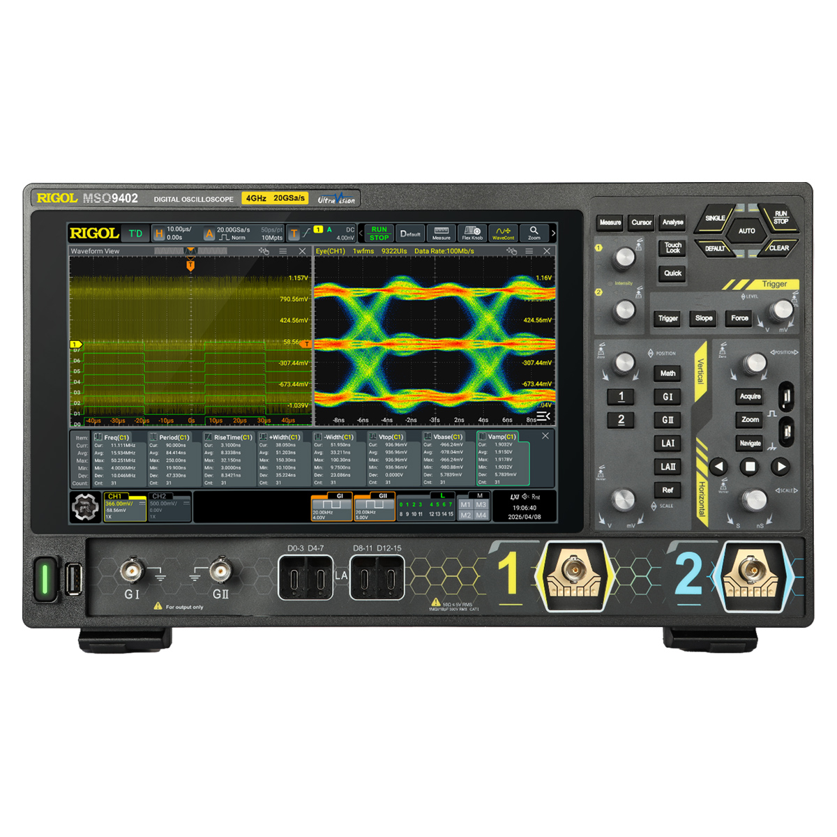 Цифровой осциллограф RIGOL MSO9402
