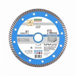 Distar Turbo  125x2.2x10x22.23 Extra